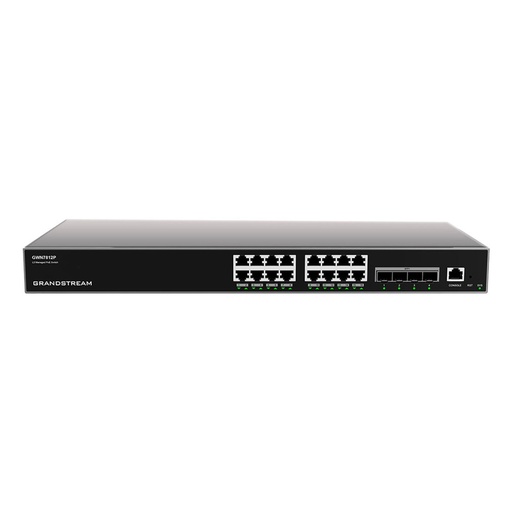 [GRSGWN7812P] Grandstream GWN7812P 16-Port Enterprise Layer 3 Managed PoE Network Switch (New)