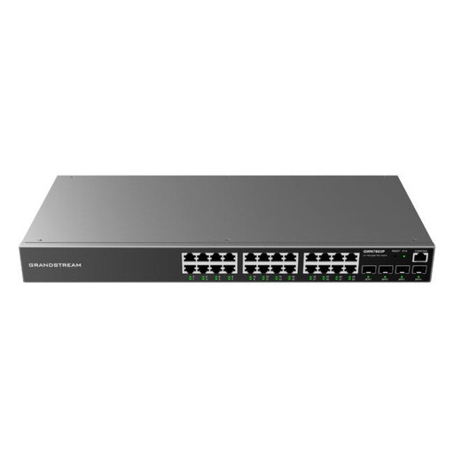 [GRSGWN7803P] Grandstream GWN7803P 24-Port Gigabit L2+ Managed PoE Network Switch (New)