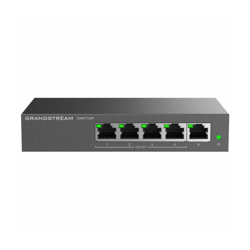 [GRSGWN7700P] Grandstream GWN7700P 5-Port Unmanaged PoE Network Switch (New)