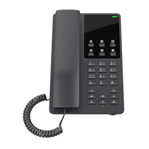 [GRSGHP621W] Grandstream GHP621W Desktop Hotel IP Phone with Built-in WiFi (Black/New)