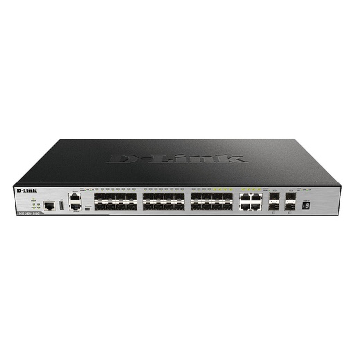 [DLKDGS363028SCSI] D-Link DGS-3630-28SC/SI 28-Port Layer 3 Stackable Managed Gigabit Fiber Switch (New)