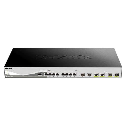 [DLKDXS121012TC] D-Link DXS-1210-12TC 12-Port Web Smart 10-Gigabit Ethernet Switch (New)