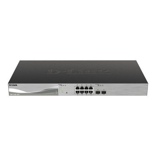 [DLKDXS110010TS] D-Link DXS-1100-10TS 10-Port Gigabit Ethernet Web-Smart Managed Rack-Mount Switch (New)