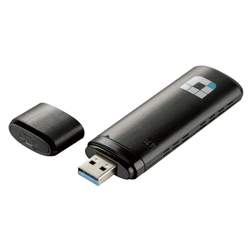 [DLKDWA182] D-Link DWA-182 Wireless AC1200 Dual-Band USB Adapter (New)