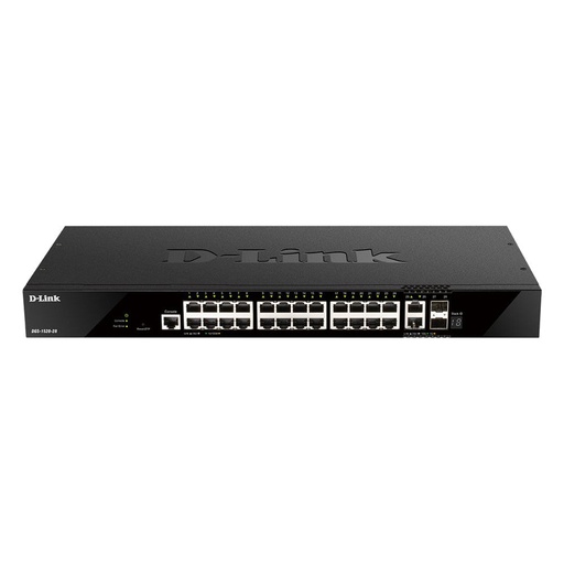 [DLKDGS152028] D-Link DGS-1520-28 28-Port Layer 3 Stackable Smart Managed Switch (New)