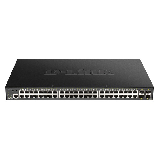 [DLKDGS125052XMP6KV] D-Link DGS-1250-52XMP-6KV 52-Port Smart Managed Gigabit PoE Switch with 10-Gigabit Uplinks (New)