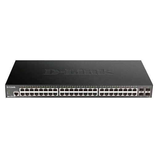 [DLKDGS125052X6KV] D-Link DGS-1250-52X-6KV 52-Port Smart Managed Gigabit Switch with 10-Gigabit Uplinks (New)