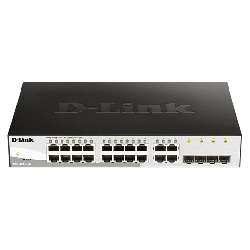 [DLKDGS121020] D-Link DGS-1210-20 20-Port Gigabit Smart Managed Switch (New)