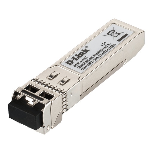 [DLKDEM431XT] D-Link DEM-431XT 10GBASE-SR SFP+ Multi-Mode 300M Transceiver (New)