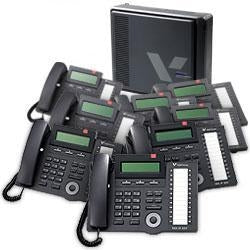 [VOD400330-REF] Vertical Vodavi 4003-30 SBX IP R3 6x16 Basic KSU and Eight 24 Button Phones (Refurbished)