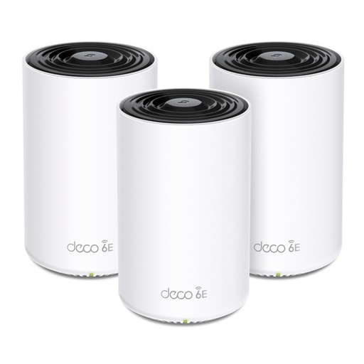 [TPLKDECOXE753PKUS] TP-Link Deco XE75 AXE5400 Whole Home Tri-Band Mesh Wi-Fi 6E System (3-Pack) (New)