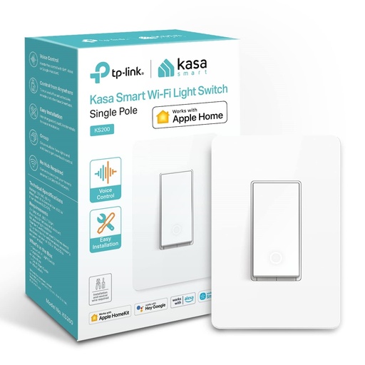 [TPLKKS200] TP-Link KS200 Kasa Smart Wi-Fi Light Switch (New)