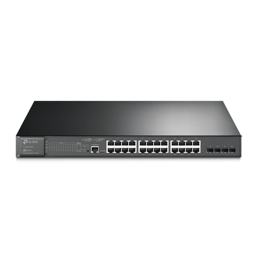 [TPLKTLSG3428MP] TP-Link TL-SG3428MP JetStream 28-Port Gigabit L2+ Managed Switch with 24-Port PoE+ (New)