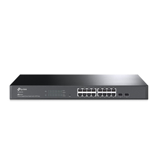 [TPLKTLSG2218] TP-Link TL-SG2218 JetStream 16-Port Gigabit Smart Switch with 2 SFP Slots (New)