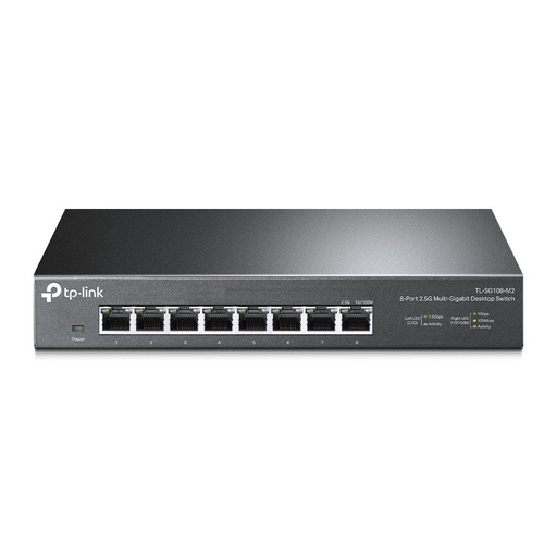 [TPLKTLSG108M2] TP-Link TL-SG108-M2 8-Port 2.5G Desktop Switch (New)