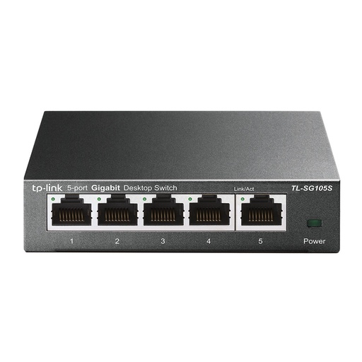 [TPLKTLSG105S] TP-Link TL-SG105S 5-Port 10/100/1000Mbps Desktop Switch (New)