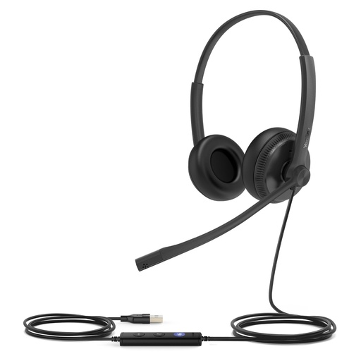 [YEA-UH34-SE-DUAL-TEAMS] Yealink UH34-SE-DUAL-TEAMS USB Wired Headset (New)