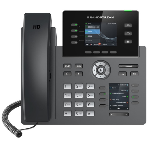 [GRSGRP2614] Grandstream GRP2614 4-Line Carrier-Grade Gigabit PoE IP Phone (New)