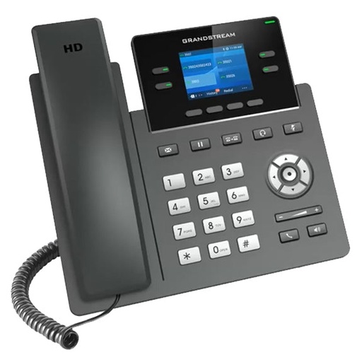 [GRSGRP2612P] Grandstream GRP2612P 4-Line Carrier-Grade PoE IP Phone (New)