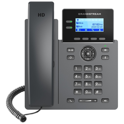 [GRSGRP2602W] Grandstream GRP2602W 2-Line Wi-Fi IP Phone (New)