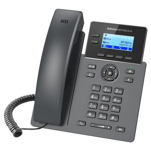 [GRSGRP2602P] Grandstream GRP2602P 2-Line 4-SIP IP PoE Phone (New)