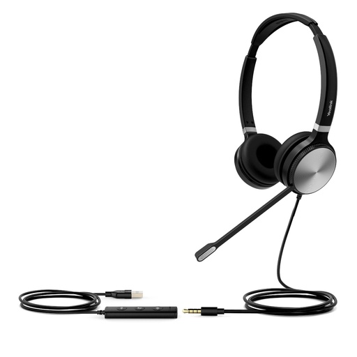 [YLKUH36DUALUC] Yealink UH36-DUAL-UC USB/3.5mm Binaural Headset