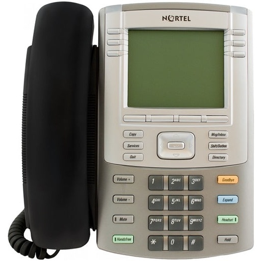 [NTNTYS05BFE6-GRP-REF] Nortel NTYS05BFE6 1140E IP Phone - No Power Supply (Refurbished)