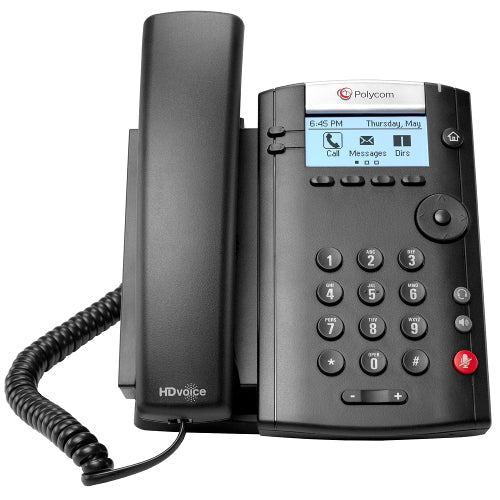 [PLY220040450025-REF] Polycom 2200-40450-025 VVX 201 IP Business PoE Phone (Refurbished)