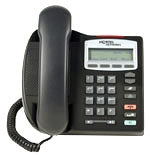 [NTI2K1TPSISB-CHCL-REF] Nortel NTDU90 i2001 IP Phone - ICON With Silver Bezel (Charcoal/Refurbished)