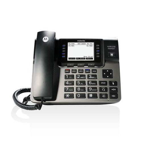 [MOTML1100] Motorola ML1100 DECT 6.0 4-Line Wireless Desk Phone