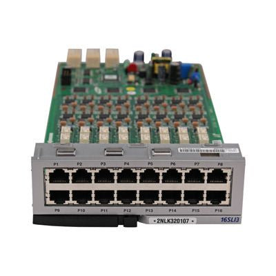 [SAMOS7400BSL3XAR-REF] Samsung OS7400BSL3/XAR 16-Port SLI with Message Waiting Card (Refurbished)