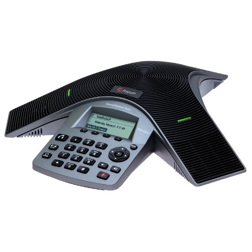 [PLY220019000001-REF] Polycom SoundStation Duo 2200-19000-001 Dual-mode Conference Phone (Refurbished)