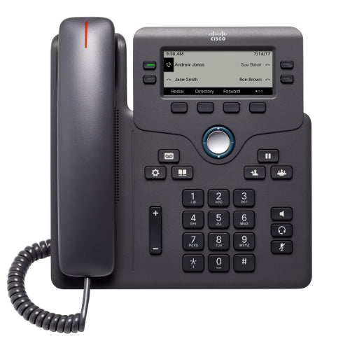 [CSOCP68413PWNAK9] Cisco 6841 CP-6841-3PW-NA-K9 IP Phone with Multiplatform Firmware (New)