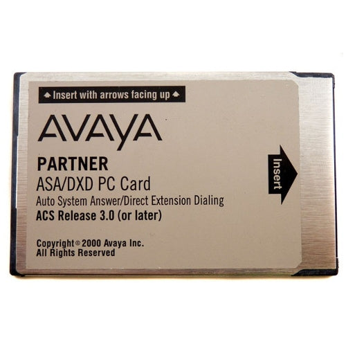 [AVA108358722-REF] Avaya Partner 108358722 ASA/DXD PC Card (Refurbished)