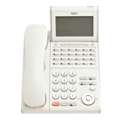 [NEC680005-WHT-REF] NEC 680005 DT330 DTL-24D-1 24-Button Display Digital Phone (White/Refurbished)