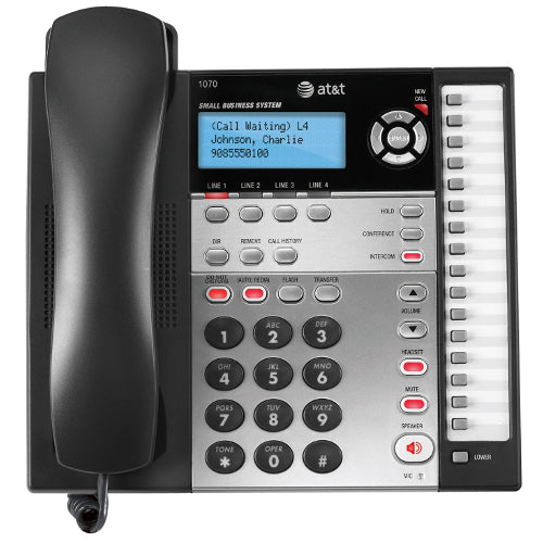 [ATT1070-REF] AT&T 1070 4-Line Expandable Speakerphone with Caller ID (Refurbished)