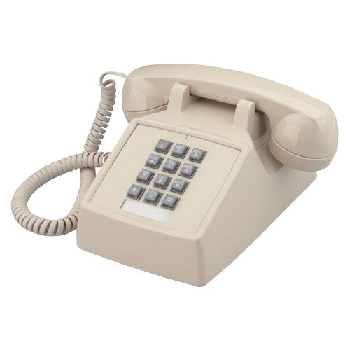 [COR250044VBA20MD-ASH-REF] Cortelco 250044-VBA-20MD Single Line Desk Telephone (Ash/Refurbished)