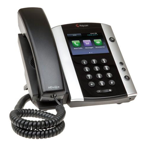 [PLY220048500001] Polycom VVX 501 2200-48500-001 12-Line IP Phone with Power Supply