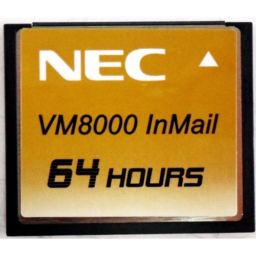 [NEC670966-REF] NEC Univerge 670966 VM8000 InMail 64 Hour CompactFlash Card (Refurbished)