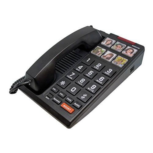 [CETH3000BK] Cetis H3000-BK Big Button 6-Photo Analog Speakerphone