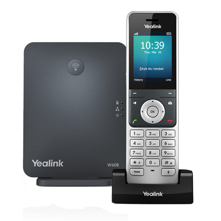 [YLKW60P] Yealink W60P Cordless DECT IP Phone System Package