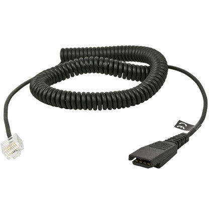 [JAB88000189] Jabra BIZ 2400 8800-01-89 Quick Disconnect to RJ-45 Coiled Headset Cable