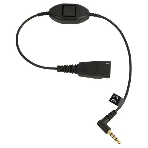 [JAB88000087] Jabra 8800-00-87 Quick Disconnect to 3.5mm Adapter for iPhone