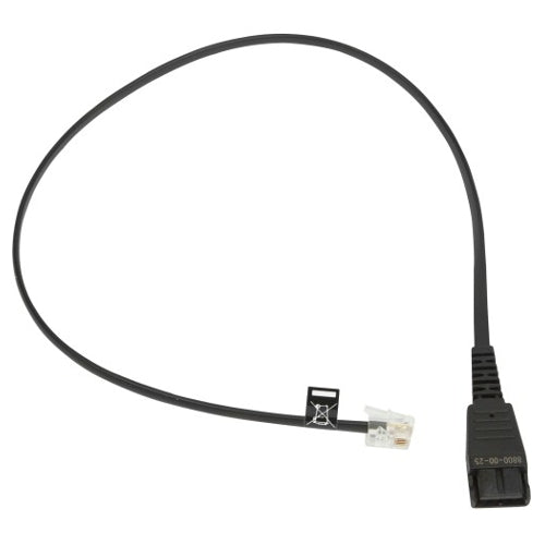 [JAB88000025] Jabra LINK 180 8800-00-25 Quick Disconnect to Straight Bottom Cord