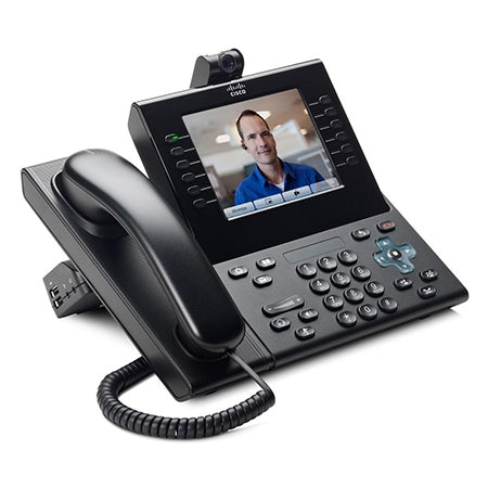 [CSO9971-CGRY-REF] Cisco Unified 9971 CP-9971-C-K9 Wi-Fi IP Video Phone (Charcoal Gray/Refurbished)