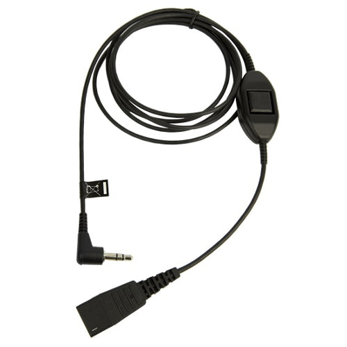 [JAB8735019] Jabra 8735-019 Quick Disconnect to 3.5 mm Jack Cord with Mute Switch