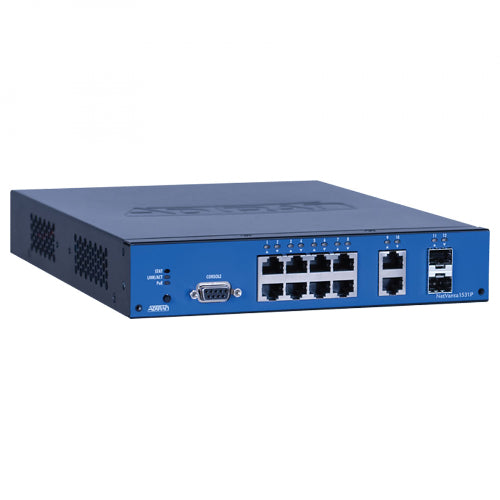 [ATR1700571F1] Adtran NetVanta 1531P 1700571F1 12-Port PoE Gigabit Ethernet Switch