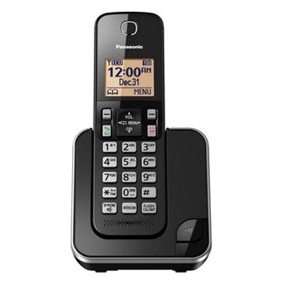 [PANKXTGC350B] Panasonic KX-TGC350B Expandable Cordless Phone 1 Handset