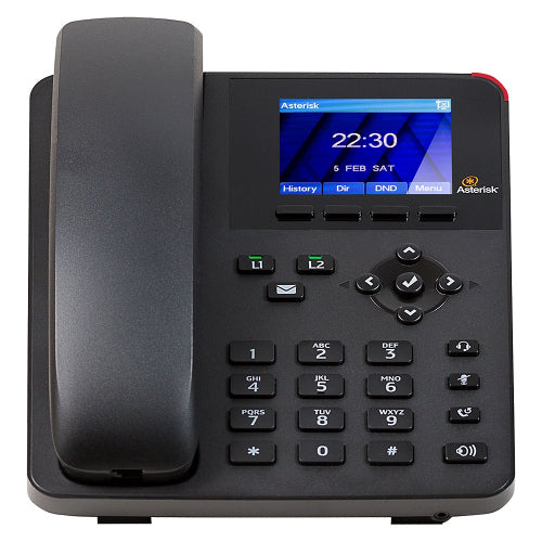 [DIG1TELA022LF] Digium 1TELA022LF A22 Entry-level 2-Line SIP with HD Voice Gigabit Phone