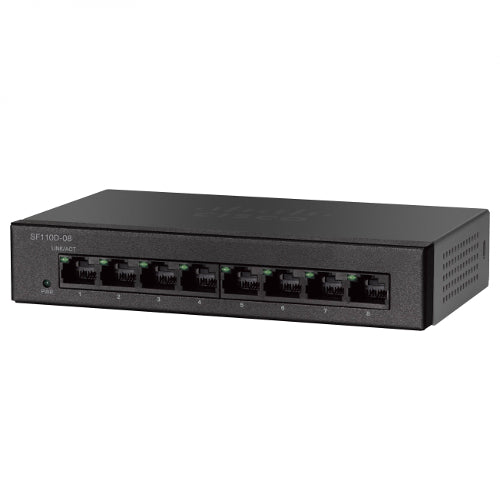 [CSOSF110D08NA] Cisco SF110D-08 8-Port Ethernet Switch